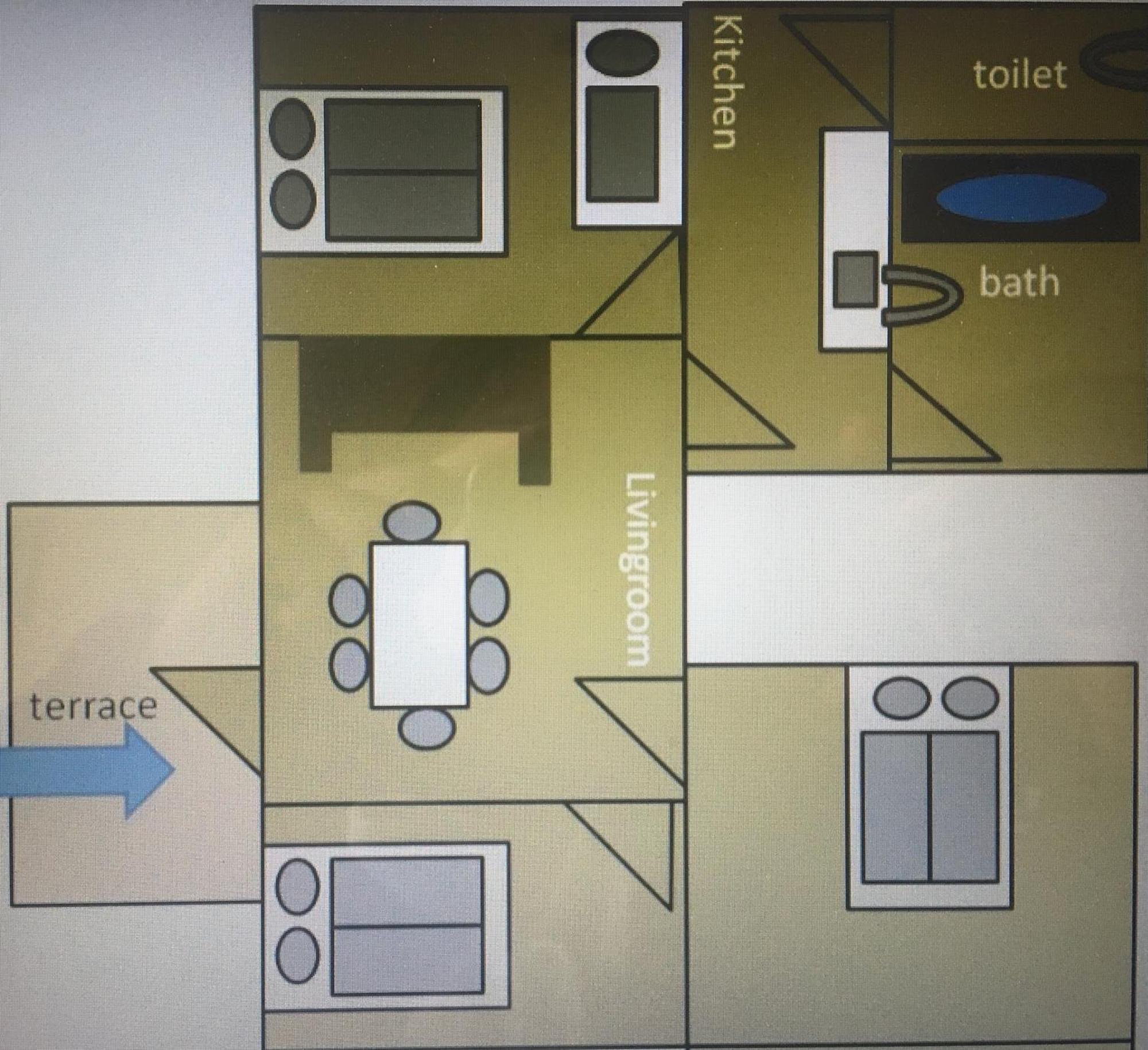 Doris Apartments Siofok Ruang foto